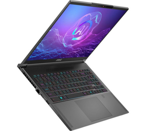 Ноутбук MSI Creator A16 AI+ A3HVFG-282RU AMD Ryzen AI 9 365/32Gb/SSD2Tb/RTX 4060 8Gb/16"/IPS/QHD+/240Hz/Win11/Lunar Gray (9S7-15FK14-282)