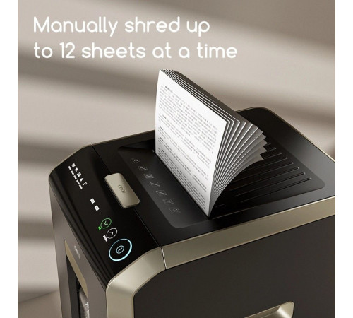 Уничтожитель документов Deli ET089, черный