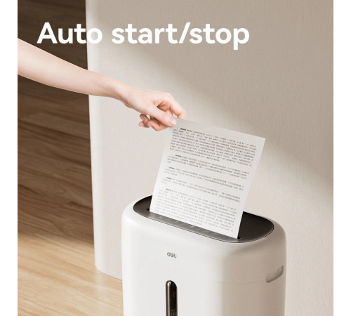 Уничтожитель документов Deli ET001, белый