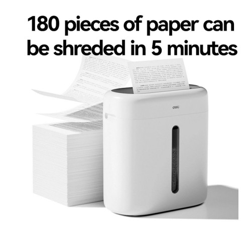 Уничтожитель документов Deli ET001, белый