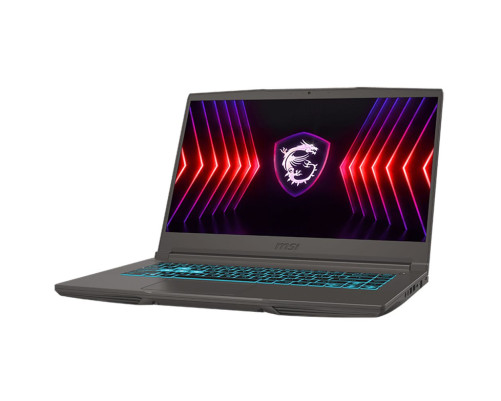 Ноутбук MSIThin 15 B12VE-2836XRU Intel Core i7-12650H/16Gb/SSD1Tb/RTX 4050 6Gb/15.6"/IPS/FHD/144Hz/NoOS/Cosmos Gray (9S7-16R831-2836)