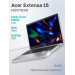 Ноутбук Acer Extensa 15 EX215-34-P92P Intel Processor N200/8Gb/SSD512Gb/15.6"/IPS/FHD/60Hz/NoOS/Silver (NX.EHTCD.001)