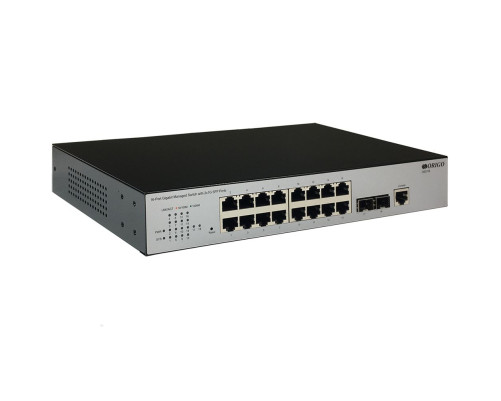 Коммутатор ORIGO OS3118/A2A, черный