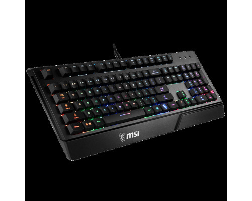 Клавиатура проводная игровая MSI VIGOR GK20 RU, черный Клавиатура проводная игровая MSI VIGOR GK20 RU, черный