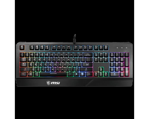 Клавиатура проводная игровая MSI VIGOR GK20 RU, черный Клавиатура проводная игровая MSI VIGOR GK20 RU, черный