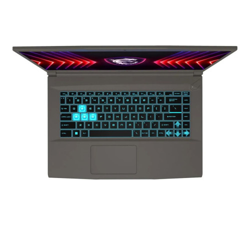 Ноутбук MSI Thin 15 B12UCX-3061XRU Intel Core i7-12650H/16Gb/SSD512Gb/RTX 2050 4Gb/15.6"/IPS/FHD/144Hz/NoOS/Cosmos Gray (9S7-16R831-3061)