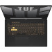 Ноутбук ASUS TUF Gaming F17 FX707ZC4-HX014 Intel Core i5-12500H/16Gb/512Gb/RTX3050 4Gb/17.3"/IPS/FHD/144Hz/NoOS/Mecha Gray (90NR0GX1-M000K0)