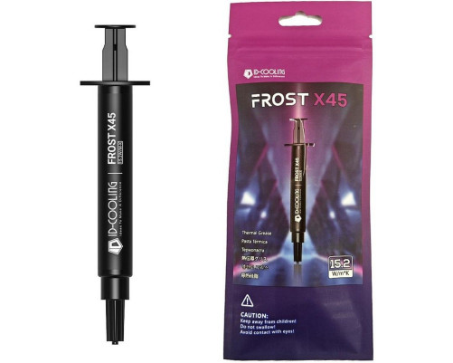Термопаста ID-Cooling FROST X45 4G 4 г, лопатка, салфетка Термопаста ID-Cooling FROST X45 4G 4 г, лопатка, салфетка