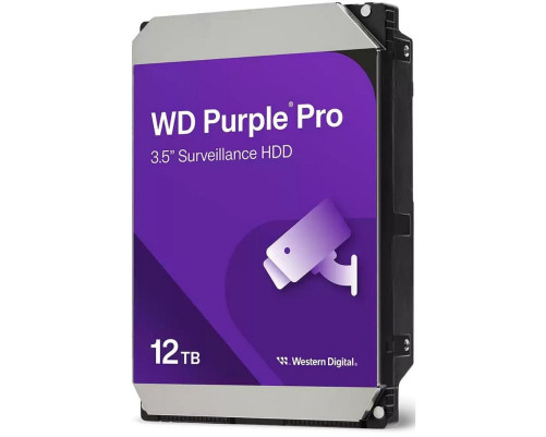 Жесткий диск 12TB Western Digital Purple Pro WD122PURP