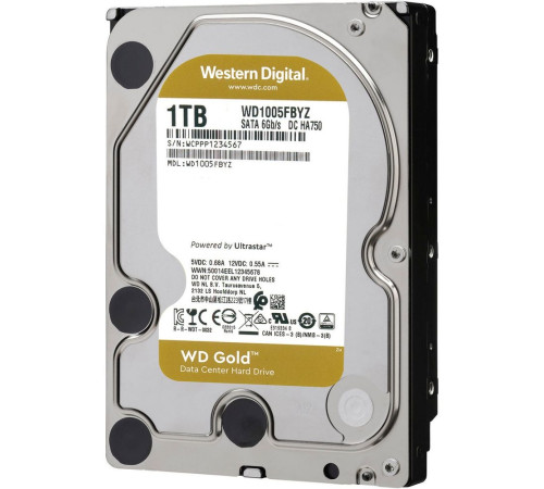 Жесткий диск 1TB Western Digital Gold WD1005FBYZ