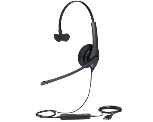 Гарнитура проводная Jabra BIZ 1500 MS Mono, черный Гарнитура проводная Jabra BIZ 1500 MS Mono, черный