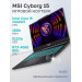 Ноутбук MSI Cyborg 15 A13VF-1223XRU Intel Core i5-13420H/16Gb/SSD512Gb/RTX 4060 8Gb/15.6"/IPS/FHD/144Hz/NoOS/black (9S7-15K111-1223)