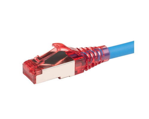 Патч-корд Hyperline F/UTP, экранированный, Cat.5е, LSZH, 5 м, синий Патч-корд Hyperline F/UTP, экранированный, Cat.5е, LSZH, 5 м, синий