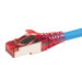 Патч-корд Hyperline F/UTP, экранированный, Cat.5е, LSZH, 5 м, синий
