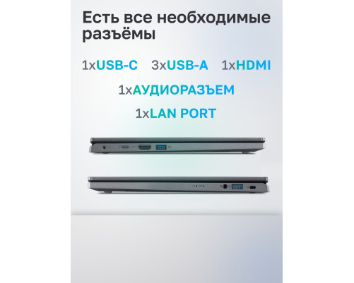 Ноутбук Acer Aspire 5 A514-56M-78BZ Intel Core i7-1355U/16Gb/SSD512Gb/14"/IPS/FHD+/60Hz/Win11/Iron (NX.KH7CD.006) Ноутбук Acer Aspire 5 A514-56M-78BZ Intel Core i7-1355U/16Gb/SSD512Gb/14"/IPS/FHD+/60Hz/Win11/Iron (NX.KH7CD.006)