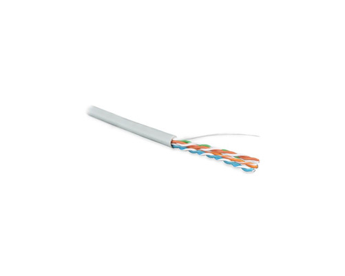 Кабель витая пара Hyperline U/UTP, неэкранированный, cat.5, 4 pair, 24 AWG, LSZH, 305 м, серый Кабель витая пара Hyperline U/UTP, неэкранированный, cat.5, 4 pair, 24 AWG, LSZH, 305 м, серый
