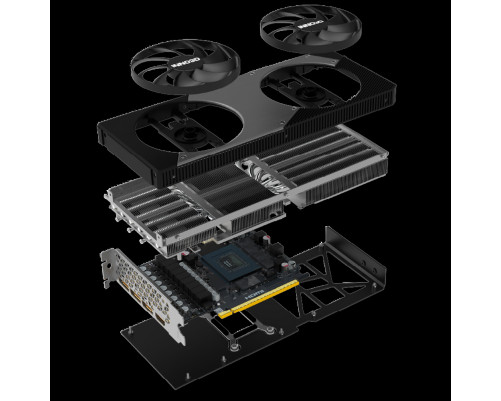 Видеокарта INNO3D RTX5070 TWIN X2 12GB, GDDR7/192-bit Видеокарта INNO3D RTX5070 TWIN X2 12GB, GDDR7/192-bit