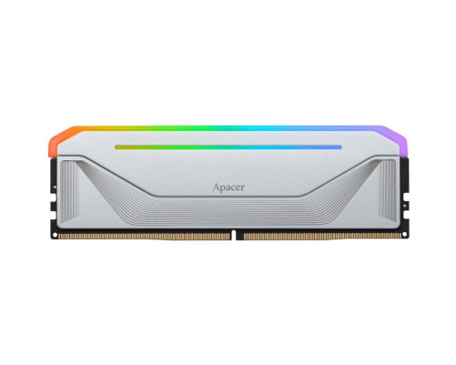 Модуль оперативной памяти Apacer 64GB NOX RGB Silver DDR5 5200Mhz DIMM w/HS, kit 2x32GB CL40, 1.25V Модуль оперативной памяти Apacer 64GB NOX RGB Silver DDR5 5200Mhz DIMM w/HS, kit 2x32GB CL40, 1.25V