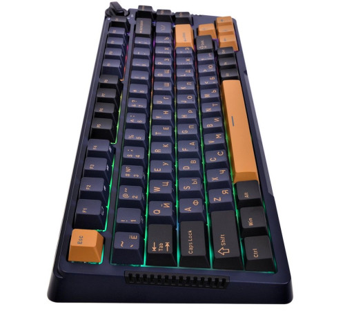 Клавиатура беспроводная игровая Royal Kludge RK-H81, синий