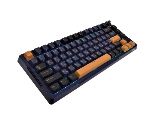 Клавиатура беспроводная игровая Royal Kludge RK-H81, синий Клавиатура беспроводная игровая Royal Kludge RK-H81, синий
