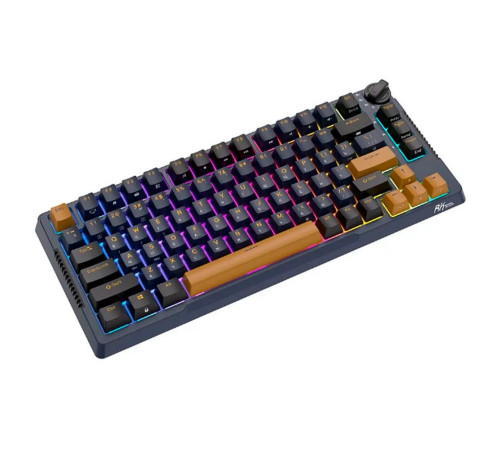 Клавиатура беспроводная игровая Royal Kludge RK-H81, синий