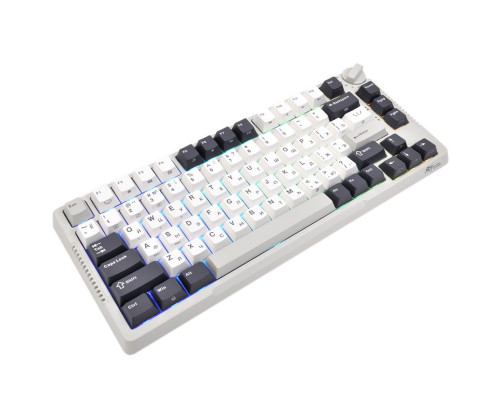 Клавиатура беспроводная игровая Royal Kludge RK-H81, белый