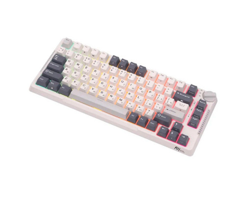 Клавиатура беспроводная игровая Royal Kludge RK-H81, белый