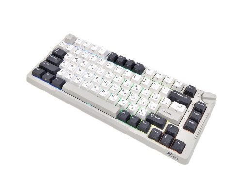 Клавиатура беспроводная игровая Royal Kludge RK-H81, белый