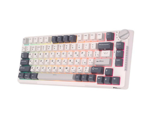 Клавиатура беспроводная игровая Royal Kludge RK-H81, белый Клавиатура беспроводная игровая Royal Kludge RK-H81, белый
