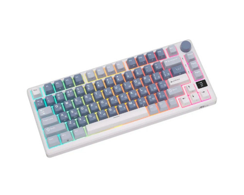 Клавиатура беспроводная игровая Royal Kludge RK-M75, голубой