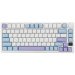 Клавиатура беспроводная игровая Royal Kludge RK-M75, белый