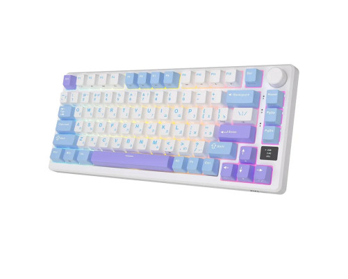 Клавиатура беспроводная игровая Royal Kludge RK-M75, белый Клавиатура беспроводная игровая Royal Kludge RK-M75, белый