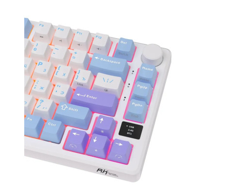 Клавиатура беспроводная игровая Royal Kludge RK-M75, белый Клавиатура беспроводная игровая Royal Kludge RK-M75, белый