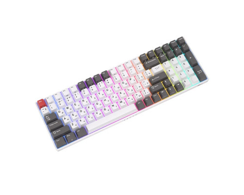 Клавиатура беспроводная игровая Royal Kludge RK100, серый/красный/белый Клавиатура беспроводная игровая Royal Kludge RK100, серый/красный/белый
