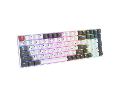 Клавиатура беспроводная игровая Royal Kludge RK100, серый/красный/белый Клавиатура беспроводная игровая Royal Kludge RK100, серый/красный/белый