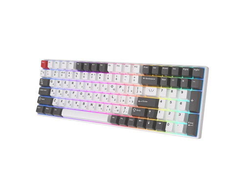 Клавиатура беспроводная игровая Royal Kludge RK100, серый/красный/белый Клавиатура беспроводная игровая Royal Kludge RK100, серый/красный/белый