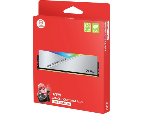 Модуль оперативной памяти ADATA 48GB DDR5 8400 XPG Lancer CUDIMM RGB AX5CU8400C4024G-DCLACRSG CL40, 1.4V, kit 2 x 24GB Модуль оперативной памяти ADATA 48GB DDR5 8400 XPG Lancer CUDIMM RGB AX5CU8400C4024G-DCLACRSG CL40, 1.4V, kit 2 x 24GB