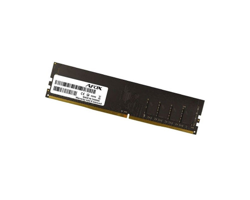 Модуль оперативной памяти Afox 8GB DDR4 3200Mhz DIMM PC4-25600, 288-pin, CL 22-22-22-52, 1.2V Модуль оперативной памяти Afox 8GB DDR4 3200Mhz DIMM PC4-25600, 288-pin, CL 22-22-22-52, 1.2V