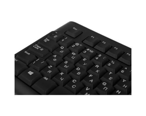 Клавиатура проводная Logitech K120, черный