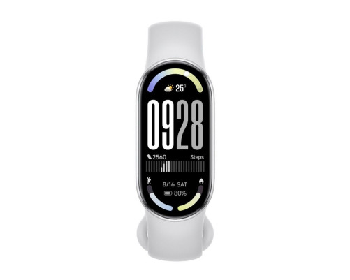 Фитнес-браслет Xiaomi Smart Band 10, серебряный