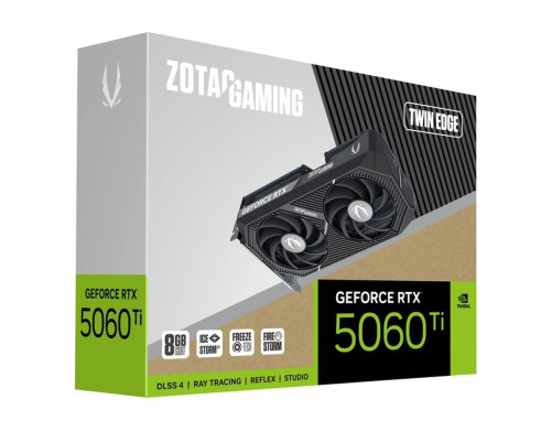 Видеокарта Zotac RTX5060Ti TWIN EDGE 8GB, GDDR7/128-bit Видеокарта Zotac RTX5060Ti TWIN EDGE 8GB, GDDR7/128-bit