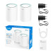 Wi-Fi MESH система CUDY M1500 (2-Pack), белый