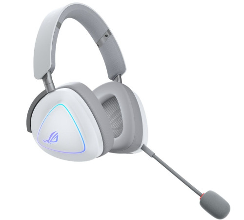 Гарнитура беспроводная игровая ASUS A701 ROG DELTA II, белый