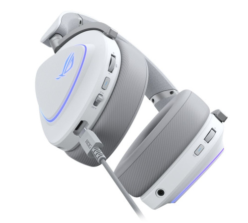 Гарнитура беспроводная игровая ASUS A701 ROG DELTA II, белый