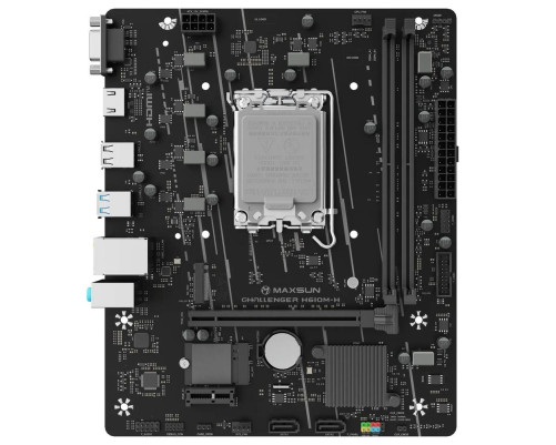 Материнская плата Maxsun MS-Challenger H610M-H V1 WIFI (LGA1700) Материнская плата Maxsun MS-Challenger H610M-H V1 WIFI (LGA1700)