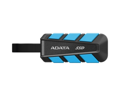 Внешний накопитель SSD 2TB ADATA SC740 SC740-2000G-CBU, USB 3.1,черный/синий Внешний накопитель SSD 2TB ADATA SC740 SC740-2000G-CBU, USB 3.1,черный/синий