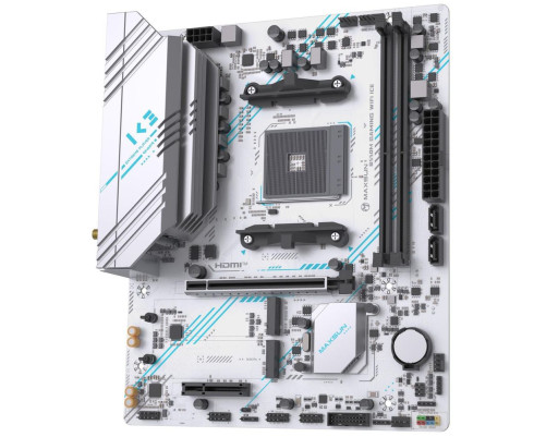Материнская плата Maxsun MS-B550M GAMING WIFI ICE (AM4) Материнская плата Maxsun MS-B550M GAMING WIFI ICE (AM4)