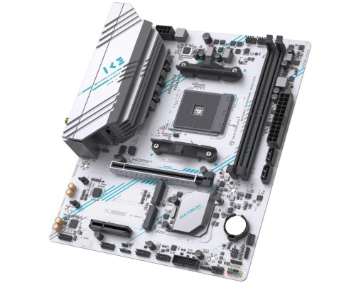 Материнская плата Maxsun MS-B550M GAMING WIFI ICE (AM4) Материнская плата Maxsun MS-B550M GAMING WIFI ICE (AM4)