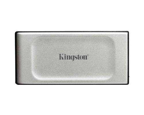 Внешний накопитель SSD 2TB Kingston XS2000, USB 3.2 , белый/черный