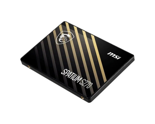 Твердотельный накопитель MSI SPATIUM S270, 480GB, 2.5" Твердотельный накопитель MSI SPATIUM S270, 480GB, 2.5"